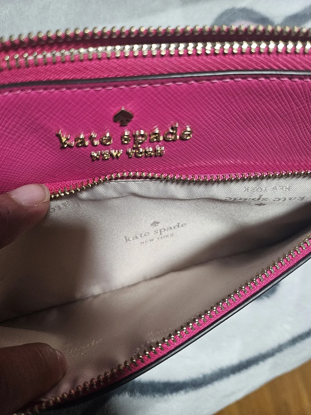 kate spade Hot Pink Wristlet Clutch